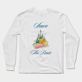 Save the Date Fairytail Castle Long Sleeve T-Shirt